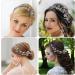 Crystal Bridal Hair Vine Bride Wedding Rhinestone Silver Bridal Hair Piece Crystal Headband Wedding Hair Pieces for Brides Silver Hair Accessories Hair Jewelry Wedding Headband for Women and Girls - Buy Online on GoSupps.com