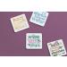 Cricut Square Coaster Blank with Cork Backing - White Infusible Ink - Buy Online on GoSupps.com