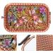 Beaupretty Moms Gift Folding Pocket Mirror - Double-Sided Small Dragonfly Travel Makeup Mirror - Claret - Buy Online on GoSupps.com
