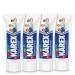 Children Karex toothpaste - 4 x 50 ml - caries protection for children from 0 years - with organicap without fluoride - from the first milk tooth 50 ml (4 -pack)