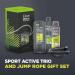 Dove Men+Care Sport Active Trio Gift Set - Body Wash, Shampoo & Conditioner, Anti-perspirant with Jump Rope - Perfect 3-Piece Gift for Him - Buy Online on GoSupps.com