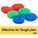 Nylon Scouring Pads-Dish Scrubbers for Dishes Pots and Stoves Durable Mesh Scourers for Tough Cleaning. Nylon Dish Scrubbers Assorted Colors (Superio) (6 Pack) - Buy Online on GoSupps.com