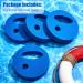 Water Exercise Pans & Weights | Eva Foam Pool Aerobics Set - 17.1 cm Blue - Buy Online on GoSupps.com