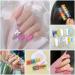 SANNIX 120 Pcs Kawaii Nail Charms - Gummy Bear Resin Decorations for Nail Art (8 Colors) - Shop Internationally - Buy Online on GoSupps.com