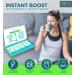 Bondi Coffee Lean-Green 28 Sachets - Instant Superfood Energy Coffee with Healthy Spirulina Ginseng Green Coffee MCT Choline 100% Natural Caffeine - Vegan - Buy Online on GoSupps.com