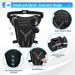 Vobuke Waterproof Tactical Leg Bag for Men & Women - Multi-Pocket Sport Belt with Removable Straps | Ideal for Hiking Camping & Riding - Buy Online on GoSupps.com