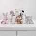 Little Love by NoJo Lamb Plush Pacifier Buddy - White and Taupe - Buy Online on GoSupps.com