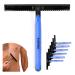 Razorba GOAT Wide Body Shaver for Men (6 PACK) Body Manscape Razors. 6 Wide Disposable Body Shavers. Skin Sensitive Back Shavers for Men. Shave Wet or Dry. Easy to Use Man Groomer