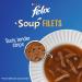 Felix Soup Cat Food Tender Strips Farm Selection Cat Food 6x48g Pack of 8 - Buy Online on GoSupps.com