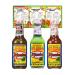 Go2 Groceries The hot chili sauce set contains El Yucateco Green Habanero XXXTRA Hot Kutbil-ik-de Salsa and Red Habanero (120 ml each) with recipe cards