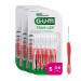 Gum Trav-Ler interdental brushes |For thorough cleaning of all interdental spacesBendable neck |Tooth cleaning and plaque removal |3 x 6 pieces (ISO size 1 0.8mm) ISO size 1 0.8mm 18 units