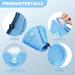 Adjustable Soft Cat Cone Collar | Protective Recovery Collar for Cats Puppies & Small Dogs - Blue (L) - Buy Online on GoSupps.com