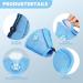 Adjustable Soft Protective Cat Collar | Halskrause Non-Protective Collar for Cats Puppies & Small Dogs - Blue (M) - Buy Online on GoSupps.com