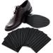 10 Pcs Shoe Sole Protector 3.1 x 5.1 Inch Non Slip Shoe Pads Anti Skid Shoe Treads Adhesive Shoe Grip Pads Rubber Shoe Sole for Bottom of Women Men Shoes Heels Boots Replacement (Black)