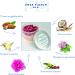 Amor Florum Blu - 100% Natural Bathing Salt | Himalayan & Totes Sea Salt with Rose & Geraniums | Detoxify & Relax - 400g - Buy Online on GoSupps.com