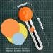 Circle Cutter  Circular Paper Cutter Circle Paper Trimmer Rotary Cutter Craft Supplies  Round Cutting Knife Cards Cutters ( Orange ) - Buy Online on GoSupps.com