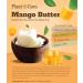 Raw Mango Butter 4 oz - 100% Pure Natural Cold Pressed | Moisturizer for Skin Body & Hair - Ideal for DIY Creams Balms Lotions & Soaps - Buy Online on GoSupps.com