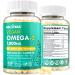 2 Pack Vegan Omega 3 D3 K2 CoQ10 Supplement Plant Based DHA EPA ALA for Women Men Omega 3 Organic Algae Flaxseed Oil Supplement for Bone Brain Eye & Immune Support No Carrageenan 240 Softgels 120 Count (Pack of 2)