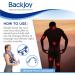 BackJoy Trigger Point Relief Self Massage Stick - Foldable Therapy for Lower Back Neck & Foot - Blue - One Size - Buy Online on GoSupps.com