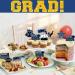 48pcs Graduation Cupcake Toppers Blue Grad Cap Diploma Cupcake Toppers Supplies for Graduation Class of 2024 Party Decorations 8 designs - Buy Online on GoSupps.com