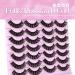 JIMIRE Russian Strip Eyelashes Cat Eye Volume Eyelashes Natural Look Like Eyelash Extensions Fluffy D Curly Thick Faux Mink Hybrid Lashes 14 Pairs Pack Natural RS Lashes - Buy Online on GoSupps.com