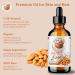 Organic Sweet Almond Oil 4oz - Bella Terra Oils | Pure Cold-Pressed Vitamin E Rich - Luxurious Skin Care - Buy Online on GoSupps.com