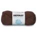 Bernat Handicrafter Cotton Solids Yarn  1.75 oz  Gauge 4 Medium  100% Cotton  Warm Brown