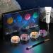 Multichrome Loose Glitter Eyeshadow Set with Brushes and Fixer - Holographic Sparkle and Duochrome Effects - Buy Online on GoSupps.com