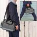 Trunab Grey Medical Supplies Bag with Handle and Shoulder Strap - Ideal for Home Health Care, Hospice Visits, Travel, and Emergencies - Bag Only - Buy Online on GoSupps.com