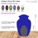 Trupoint Memorials Small Pet Urn - Loving Resting Place for Dogs and Cats Ashes (Up to 17 Pounds) - Black - Buy Online on GoSupps.com