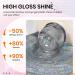 SUPWEE Rainbow Cat Eye Gel Nail Polish 15ML Holographic Glitter 9D Cat Eye Gel Soak Off UV Gel with Magnetic Stick Cat Magnetic Gel Iridescent Home Nail Art DIY Manicure T010 - Buy Online on GoSupps.com