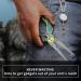 TRUSCEND Fishing Pliers Set with Zinger Retractor | Saltwater Resistant Teflon Coated | Multi-Function Fishing Gear | Hook Remover Split Ring Plier | Fly Fishing Tools | Fishing Gifts for Men - Alpine Green - Buy Online on GoSupps.com