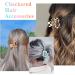Small Hair Clips 6PCS Hair Clips for Women Girls Hair Claw Clips Checkered Hair Clip Special Cute Claw Clips for Thick Thin Hair Styling Non-slip Colorful Y2k Styles 90s Outfit Hair Accessories - Buy Online on GoSupps.com