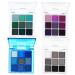 Beavorty 4 Pcs Eye Shadow Palette Makeup Eyeshadow Palette Eye Shadow Pallets for Women Eye Makeup Plastic
