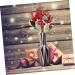DECHOUS 10pcs Simulated Christmas Berries Red Berry Branches Christmas Holly Berries Red Berries Garland Christmas Wreath Decorations Christmas Berry Picks Branch Household Plastic Cutting - Buy Online on GoSupps.com