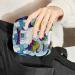 Unicorn Blue Sanitary Napkin Storage Bag for Girls First Period Pads Holder & Makeup Travel Bag - Buy Online on GoSupps.com
