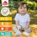 Fehn Rassel Bracelet Baby Toy - Organic Cotton Bear Rattle for Babies 0+ Months - Cuddly Grip Toy for Toddlers - Buy Online on GoSupps.com