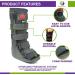 Buy Mars Wellness Premium Tall Air Cam Walker Boot for Children - XS Fracture Ankle Stabilizer - Fast International Shipping - Buy Online on GoSupps.com