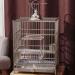 Saderoy Bird Bath Cage - Leak-proof Bathtub with Hanging Hooks for Small Birds | Ideal for Parrots, Lovebirds, and Canaries | Portable Shower Accessory - Buy Online on GoSupps.com