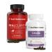 Real Mushrooms RealClarity (60ct) and Chaga (120ct) Capsules Bundle - Mushroom Supplement for Mental Clarity Focus Digestive Health & Immune Support - Vegan Non-GMO Verified Levels of Beta-Glucans