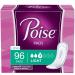 Poise Incontinence Pads for Women, Light Absorbency, Long Length, 96 Count (4 Packs of 24) (Packaging May Vary) Long Length (96 Count)