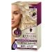 Schwarzkopf Keratin Blonde Hair Dye Platinum Blonde 001 Ultra Lightening Kit 1 Application - Hair Bleach Enriched with Keratin Lightens up to 9 Levels and Protects Hair from Breakage** 7.1 Fl Oz (Pack of 1) 001 Platinum Blonde