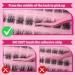 Bamboo Self-Adhesive Eyelash Clusters - 40Pcs | No Glue, No Remover | Reusable Press-On Lashes | Easy to Use - Buy Online on GoSupps.com