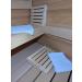 VIAMO Abachi Wood Sauna Headrest Set of 2 - Ergonomic Backrest 39.5x30 cm for Ultimate Comfort - Buy Online on GoSupps.com