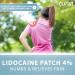 Curist Maximum Strength Lidocaine Patches with Curcumin - Numbing Pain Relief for Back Neck & Muscles (20 Pack) - New Formula - Buy Online on GoSupps.com