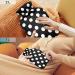 Buy Black & White Polka Dot Hot Water Bottle | 1L Pain Relief for Neck Shoulders Hands & Feet - Perfect Heating Solution - Buy Online on GoSupps.com