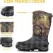 DRYCODE Rubber Boots for Men  4.5mm Neoprene Mid Calf Rain Boots  Durable Waterproof Hunting Boots(Black & Brown & Camo  Size 6-14) 6 Camo Reed Grass - Buy Online on GoSupps.com