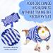 SlowTon Dog Surgery Recovery Suit Female Male - Dog Cat Surgical Recovery Zipper Shirt Neuter Prevent Licking Pet Recovery Cone E-Collar Abdominal Wounds Bandages Alternative(Blue&White L) Large Blue&white - Buy Online on GoSupps.com