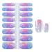 WOKOTO Unicorn Nail Art Stickers Set - 5 Self-Adhesive Sheets with Nail File | Manicure Decals and Wraps for Perfect Nail Designs - Buy Online on GoSupps.com