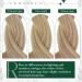 Runature Clip In Extensions - Real Hair Brown & Blonde Seamless 30cm 120g - Remy Hair 3pcs #8P60 - Buy Online on GoSupps.com